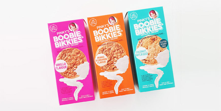 Lactation cookies pulling in six figure profits for Boobie Bikkies