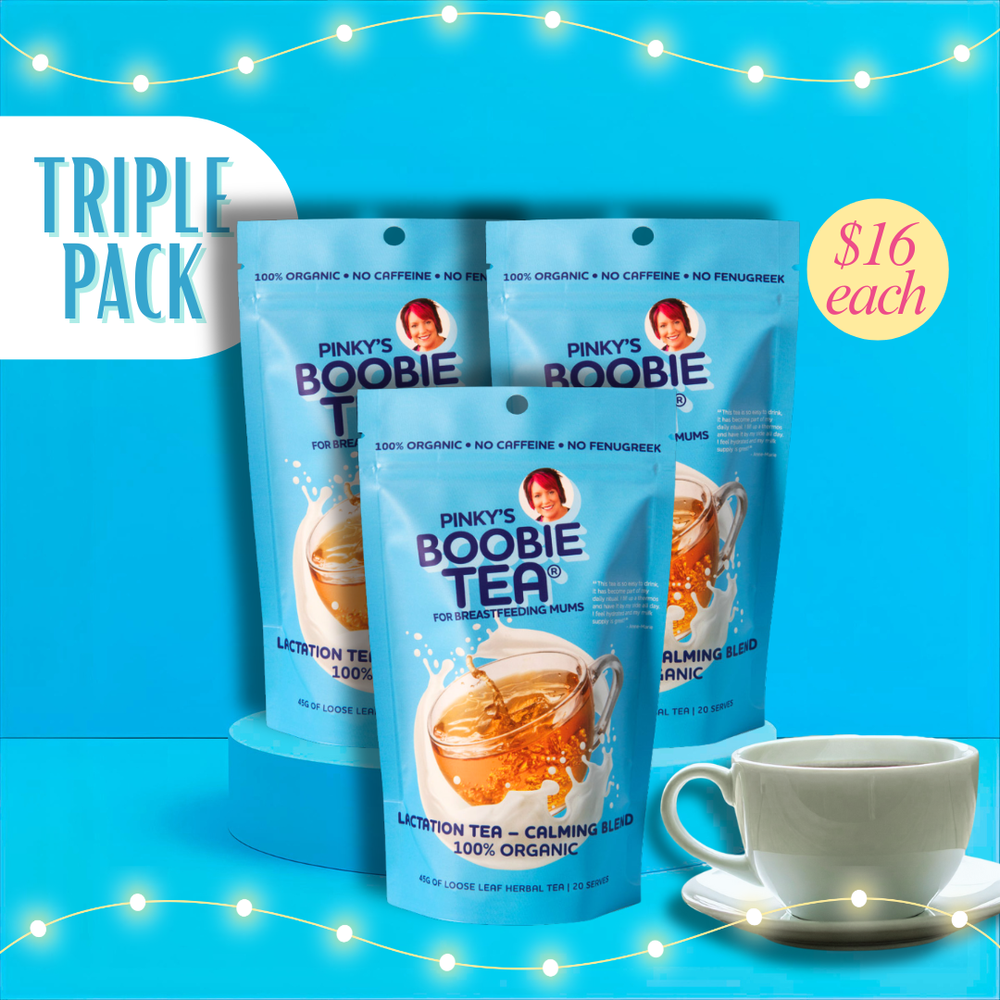 Boobie Tea – Calming Blend Triple Pack
