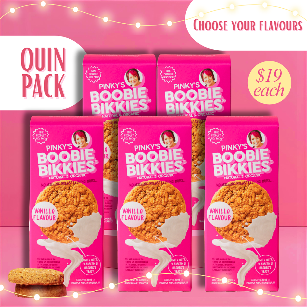Boobie Bikkies Quin Pack