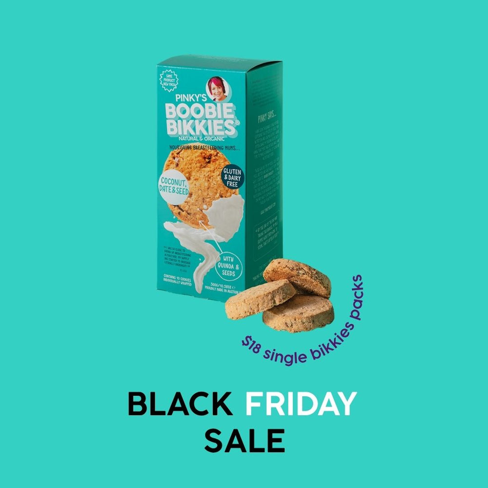 $18 Boobie Bikkies - Coconut, Date & Seed (GF/DF) BLACK FRIDAY SALE