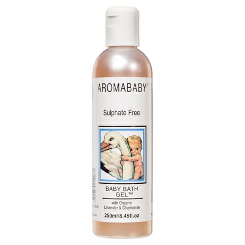 Aromababy Baby Bath Gel with Organic Lavender and Chamomile (250ml)