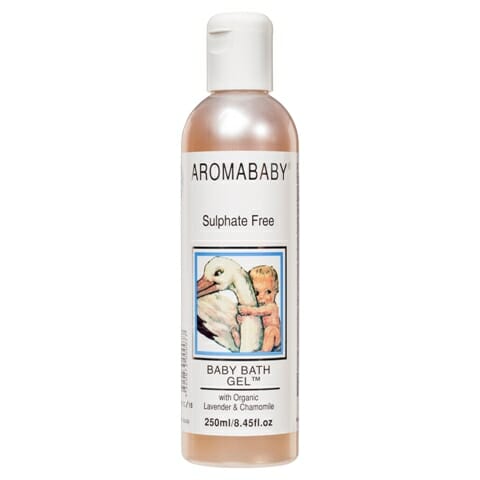 
            
                Load image into Gallery viewer, Aromababy Baby Bath Gel with Organic Lavender and Chamomile (250ml)
            
        