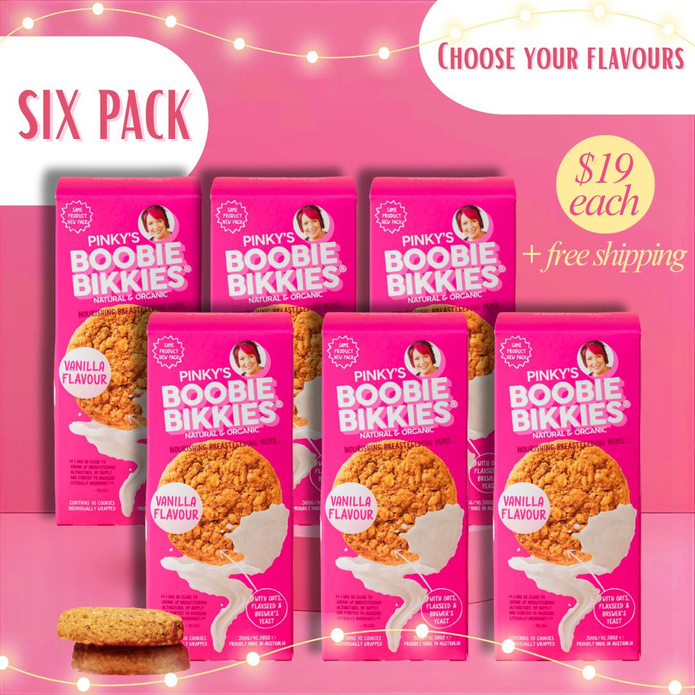 Boobie Bikkies Six Pack