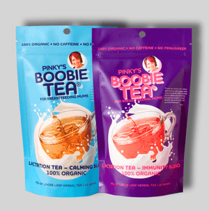Lactation Cookies & Tea | Boobie Foods Four Piece Bundle