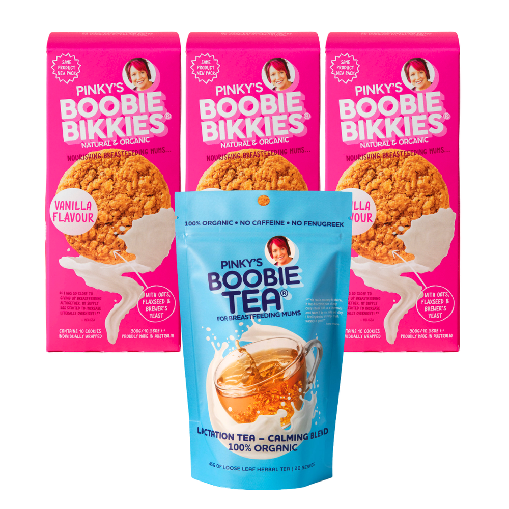 Boobie Bikkies lactation cookies 4 Piece bundle